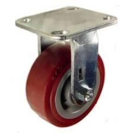 MAPP CASTER 5"X2" Polyurethane Wheel Rigid Caster - 750 Lbs Capacity 146UPRB520R